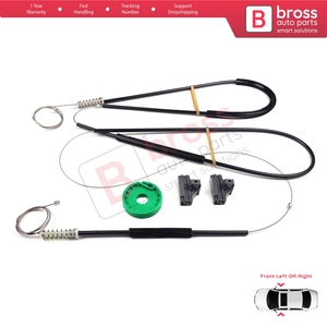 Juego de Reparación de Elevalunas Eléctrico BWR556, Puerta Izquierda o Derecha para Ibiza Cordoba SX 1993-2002, 3 Puertas, HB Coupé, 6K3837401 6K3837402 - Product Image 4
