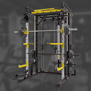 Equipo de Gimnasio Comercial al por Mayor, Jaula de Potencia Multifuncional para Levantamiento de Pesas, Diseño Plegable - Product Image 1