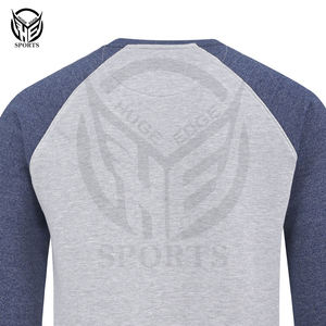 เสื้อสเวตเตอร์คอกลมสำหรับผู้ชายเสื้อสเวตเตอร์คอตตอนแนวสตรีทไซส์พิเศษออกแบบได้ตามต้องการ - Product Image 6