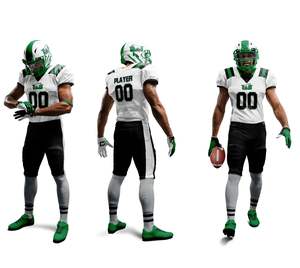 ชุดฟอร์มฟุตบอลสำหรับผู้ชายชุดเสื้อกางเกงสไตล์อเมริกันพิมพ์ซับลิเมชัน - Product Image 1