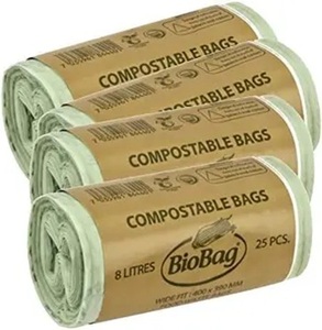 Bolsas Compostables de 35/40 Litros x 50 Unidades - Bolsas para Compostaje de Residuos de Cocina 35/40L - EN 13432 - Bolsas para Basura - Product Image 5