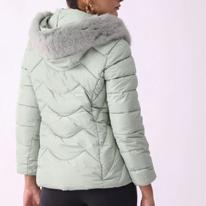 Chaqueta acolchada de invierno para mujer, proveedor mayorista OEM, fábrica directa, etiqueta privada, pedidos al por mayor - Product Image 3