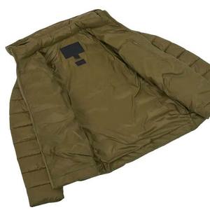 Veste d'hiver matelassée à bulles, mode, légère, en polyester, rembourrage épais, chaude, tricotée, fermeture éclair, col montant, veste matelassée pour femmes - Product Image 6