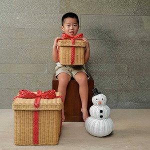 Cesta de Almacenamiento Multiusos de 3 Niveles, Moderna y Ecológica, de Ratán Natural, Marca Snowman - Product Image 6