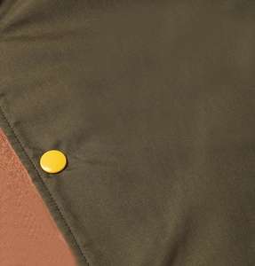 Chaqueta Varsity de Béisbol, Estilo Bomber, con Bordado, Moda Urbana, para Hombre, Lana, Tallas Grandes, Nueva Colección - Product Image 2