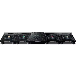 Paquete Completo Denon DJ: 4 Controladores LC6000 Prime + Mezclador <span class=keywords><strong>X1850</strong></span> - Product Image 3
