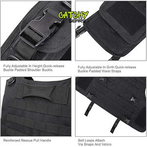 Chaleco táctico de paintball Chaleco táctico de lona impermeable multifunción - Product Image 4