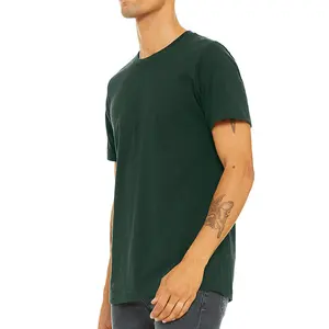 남성 T 셔츠 짧은 소매 크루 넥 부드러운 장착 티셔츠 S 4XL 벨라 캔버스 저지 반팔 티셔츠 3001C