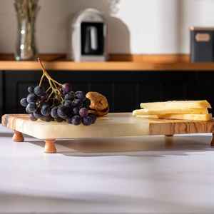 Planche à découper et plateau de service en bois Rectangle durable de 12mm d'épaisseur Passe au lave-vaisselle - Product Image 5