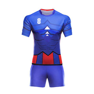 Conjunto de Uniforme de Rugby Deportivo de Poliéster con Sublimación Completa Personalizada, Nuevo Estilo, Camisetas y Uniformes de Rugby de Nueva Zelanda - Product Image 5