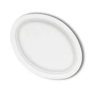 Piatto Ovale Monouso 9x6'' - Product Image 1