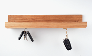 Precio asequible Decoración para el hogar Almacenamiento de pared Estante de madera Estantes flotantes Nuevo diseño Estantería de supermercado de grano de madera - Product Image 3