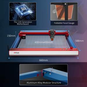 Machine de gravure <span class=keywords><strong>laser</strong></span> miniature haute précision <span class=keywords><strong>ORTUR</strong></span> OLM3-LE, équipement de découpe et de marquage <span class=keywords><strong>laser</strong></span> à diode portable pour le métal et le bois - Product Image 2