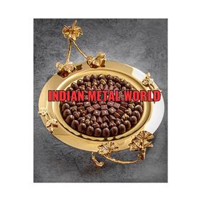 ถาดอะคริลิกใส่ขนมหวานขนาดใหญ่ถาดช็อคโกแลตเรซินรูปร่างแบบกำหนดเองดีไซน์หรูหราสำหรับใช้ในงานแต่งงาน - Product Image 3