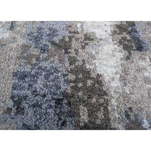 Tapis Uvenuti noué à la main en laine et soie de bambou, motif abstrait rectangulaire ivoire pour la maison et la chambre, viscose, fait main, modèle n° 7039 - Product Image 3