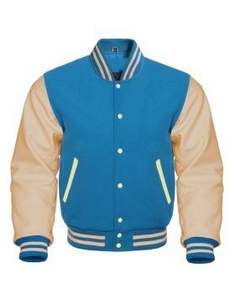 Chaqueta de béisbol de algodón de alta calidad, abrigo con hombros caídos, uniforme de béisbol, chaquetas universitarias de calle, bordado con estampado de logotipo personalizado - Product Image 5