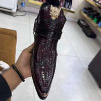 Sepatu Bot Koboi Meksiko Buatan Tangan OBEXA untuk Pria, Kulit Sapi Asli, Model Ujung Runcing, untuk Berkuda Gaya Barat, OEM Semua Ukuran