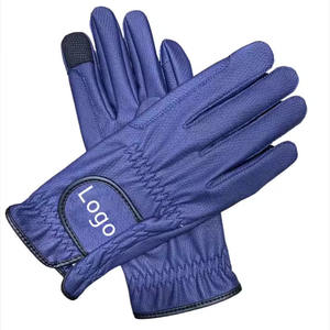 Gants d'équitation en cuir véritable Super Grip Gants d'équitation multicolores doux et confortables Gants d'équitation d'hiver pour femmes - Product Image 6