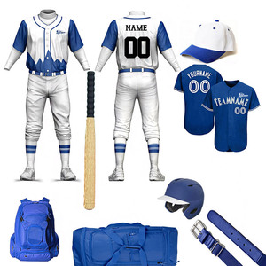 Comfortable <b>Baseball</b> Kits For Men Daily Practice 100% Polyester Moisture Wicking Sportswear Sets Custom Training <b>Baseball</b> Kits - Product Image 1