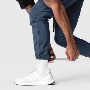 Pantalons de jogging amples pour hommes, personnalisables, fabriqués en usine, extensibles, pantalons de sport avec poches, jambes ajustables, bas de sport actifs - Product Image 2