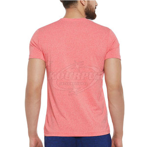 T-shirts décontractés unis pour hommes 2025 – Vente en gros, haute qualité, 100 % coton respirant, col rond, manches courtes, coupe classique - Product Image 4