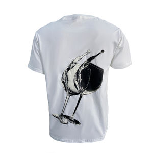 Ropa de calle, camisetas con estampado personalizado, moda, 240g, logotipo personalizado, ropa de algodón con hombros caídos, camiseta para hombre - Product Image 3