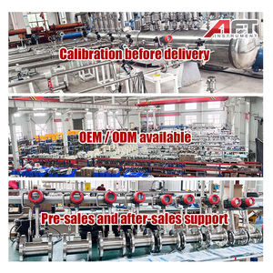 Sistem Uap Industri Cairan Gas <span class=keywords><strong>Air</strong></span> Minyak 4-20mA <span class=keywords><strong>Flow</strong></span> <span class=keywords><strong>Meter</strong></span> Vortex Karman DN50 Buatan Sendiri OEM untuk Uap Jenuh - Product Image 4