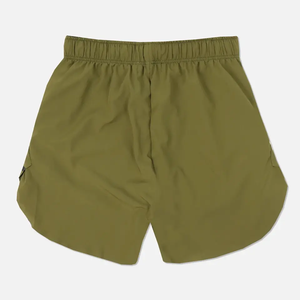 Pantalones cortos deportivos informales para hombre, cintura elástica media, transpirables, ligeros, ecológicos, de algodón y poliéster, tela personalizada OEM - Product Image 2