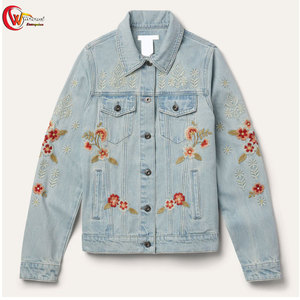 Meilleur prix Hommes Veste en jean Couleur unie Veste en jean confortable Veste d'hiver en jean à vendre - Product Image 1