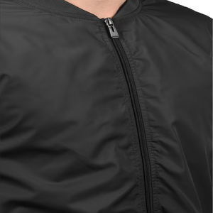 OEM al por mayor personalizado Slim Fit Stand Collar con capucha acolchada chaqueta de bombardero para los hombres de la calle Nueva temporada de invierno chaqueta logotipo frontal - Product Image 4