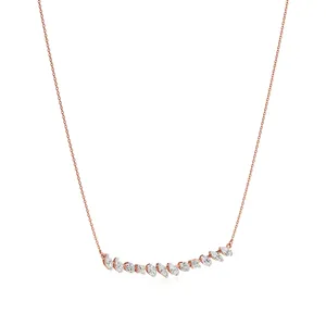 Collar de Diamantes Etéreo con Forma de Barra Multiforma - Product Image 2