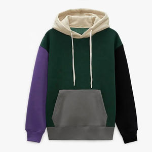 Pull à capuche thermique pour hommes 100% coton éponge française broderie de logo personnalisé confortable taille régulière Long hiver vente en gros - Product Image 5