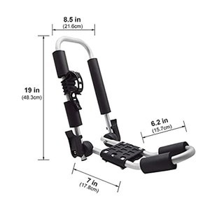 Soporte Plegable para Kayak, Resistente, para <span class=keywords><strong>Coche</strong></span>, Canoa, Tabla de <span class=keywords><strong>Surf</strong></span>, Tabla de Paddle, SUV, Soporte de Almacenamiento - Product Image 4
