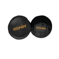 Almohadillas de Boxeo OEM, Almohadillas de Entrenamiento Personalizadas Hechas de Cuero Vacuno con Diseño de Absorción de Impactos