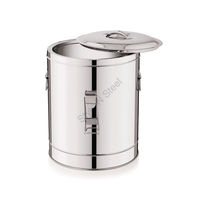 Boîtier chaud en acier inoxydable à double paroi en acier inoxydable de qualité supérieure Conception CLASSIQUE Étui de service chaud de grande capacité