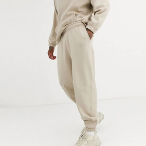 2024 nouvelle saison d'hiver 100% coton polaire tenue décontracté survêtement ensemble de Jogging pour hommes Slim Fit survêtement ensemble pull à capuche ensemble - Product Image 5