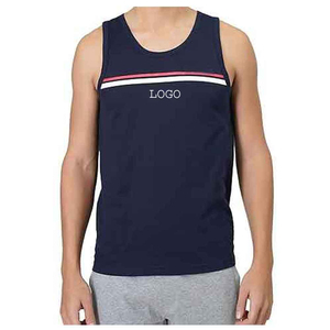 2024 nuevo diseño de alta calidad para hombre, camiseta sin mangas 100% de poliéster de secado rápido, camiseta sin mangas suave sostenible, ropa de gimnasio de Color sólido, camiseta sin mangas - Product Image 1