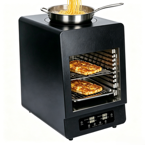 Horno Tostador <span class=keywords><strong>El</strong></span>éctrico para <span class=keywords><strong>el</strong></span> Hogar con Convección Natural, Acero Inoxidable, Modos de Cocción Versátiles, Pantalla Digital Táctil - Product Image 5
