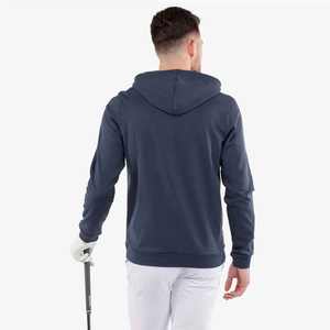 2025 custom logo mens golf hoodie lightweight quick dry pullover design with stretch fabric for performance and comfort - Product Image 2
