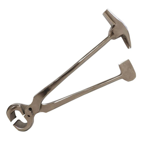 Martillo y cortador veterinario multiusos 3 en 1, pinza reutilizable para pezuñas de caballo, todo tipo de herramientas de herrador para animales grandes - Product Image 1