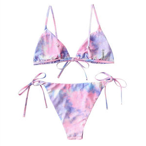 Nuevo Conjunto de Bikini para Mujer, Traje de Baño Sexy, Conjunto de Bikini Sexy, Traje de Baño Halter para Mujer, Ropa de Playa - Product Image 5