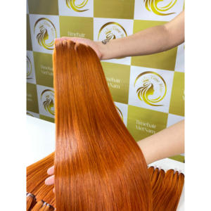 Vierge bonestraight Hot-Trending Extensions de cheveux Remy vietnamiens personnalisables Faisceaux de trame Perruque Toupet dans des couleurs et des longueurs chaudes - Product Image 3