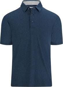 Camiseta de Golf para Hombre, Absorbe la Humedad, Secado Rápido, Estampada, Polo de Alto Rendimiento - Product Image 2