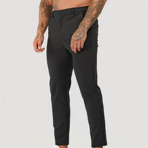 New Four Seasons High Quality <b>Men's</b> Pants Joggers Workwear Casual Pants Drawstring <b>Trousers</b> - Product Image 3
