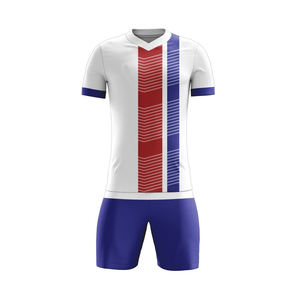 Uniformes de fútbol de secado rápido al por mayor uniformes de práctica de fútbol equipo de partido cómodo transpirable logotipo personalizado - Product Image 4