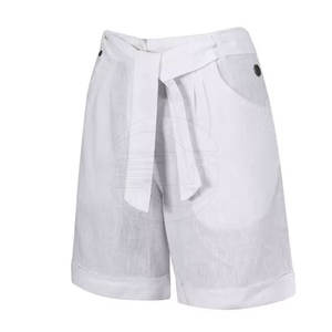 Short en jean respirant à séchage rapide pour femmes, motif décontracté, teint uni, 100% coton, pour le yoga et la salle de sport, pour adultes - Product Image 3