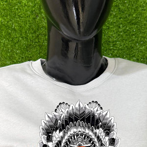 2026 Men's 100% Cotton Blended Oversized Pullover Hoodie with Digital Printing Breathable Fleece <b>Sweatshirt</b> for Winter - Product Image 5