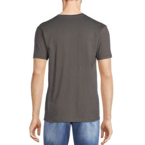 Camiseta de manga corta ajustada con estampado gráfico para hombre, ropa informal de algodón 100%, camisetas de cuello redondo que absorben la humedad para el verano - Product Image 3