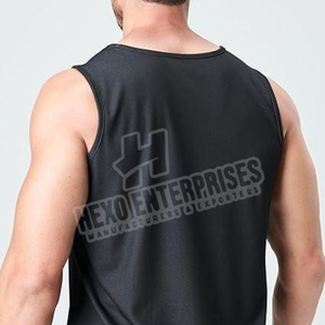 Venta caliente malla de poliéster que absorbe la humedad de secado rápido ligero baloncesto Jersey sin mangas en blanco liso baloncesto Jersey - Product Image 5