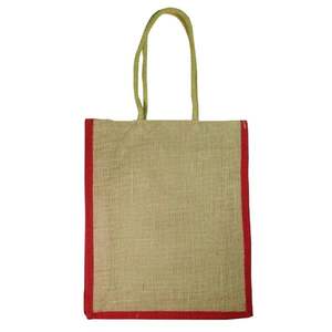 2023 nuevo diseño personalizado exportación bolsas de yute de calidad superior bolsas de yute India al por mayor bolsas de yute con impresión personalizada - Product Image 3